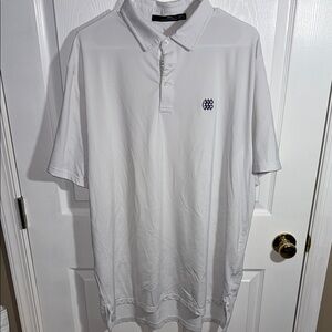 Polo Ralph Lauren RLX White Polo golf Shirt for Men Size XL